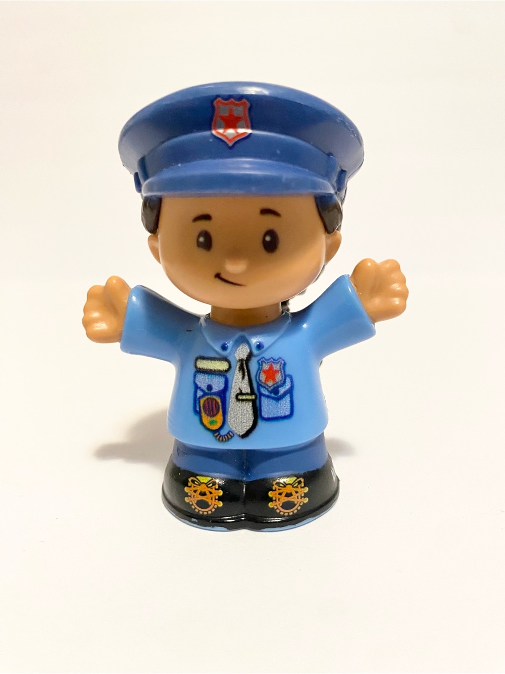 Little People Police City Lady Girl Motorcycle Toy Figure Fisher Price 4/$20 🛑